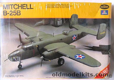 Testors 1/72 North American Mitchell B-25B or B-25C - Dolittle Tokyo Raider or RAF, 861 plastic model kit